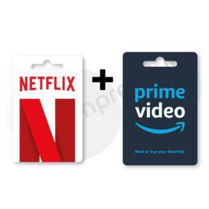 Netflix et Prime Vidéo pour un écran.